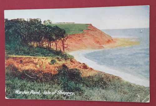 Vintage postcard warden - postcard,