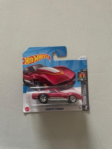 Red hot wheels - car, corvette