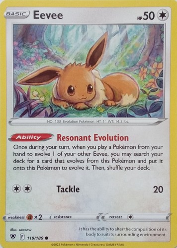 119 189 eevee - 119/189, |
