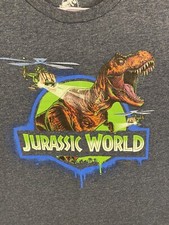 Jurassic World Graphic Tshirt Youth XL Rocker Skater Surfer Biker Teens Kids