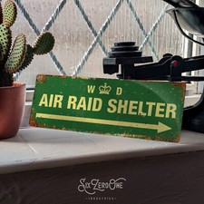 Ww2 air raid shelter arrow - raid,