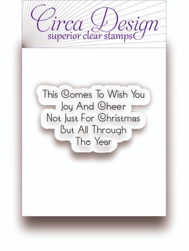 Clear unmounted christmas - clear,