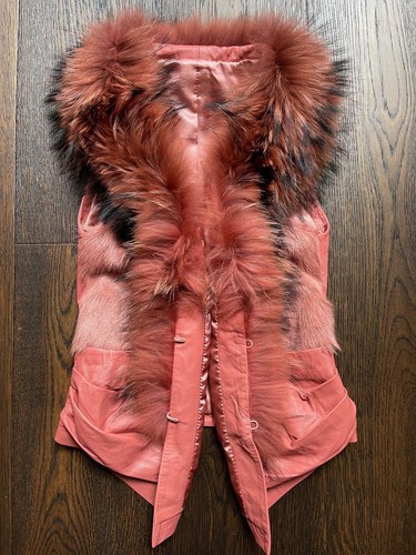 Nwot genuine leather vest - genuine,