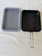 Vintage Camping grill and frying Pan Set