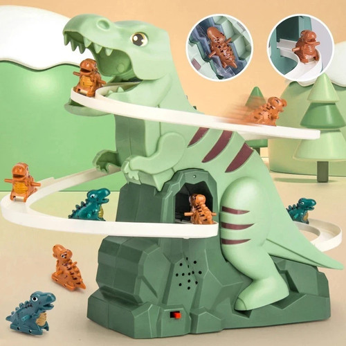 Dinosaur climbing slide toy - slide,