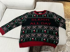 Sleigh All Day Ugly Sweater