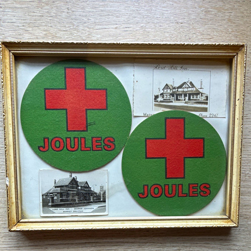 Joules beer mats with - with,