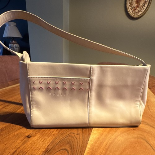 Radley cream leather - leather, shoulder