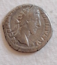 Genuine ancient roman denarius
