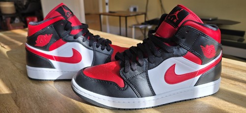 Nike air jordan mid bred - air,