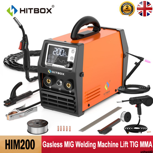 Gasless mig welder 200a - mig,
