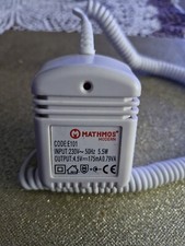 Mathmos Modern Power Supply AC Adapter /Input- 230V-50hz-5.5W/ Output 4.5V-175mA