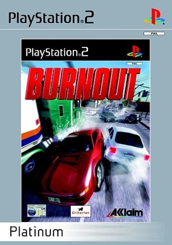 Burnout racing car - burnout,