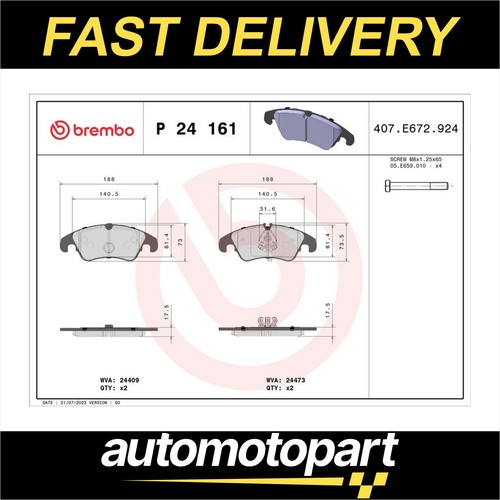 Brembo brake pads - brembo,