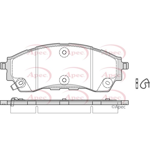 Brake pads set for ford - for, ranger