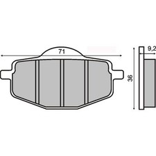 Front Brake Pads Yamaha ATV