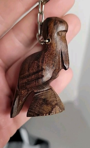 Hand carved light - light, wooden