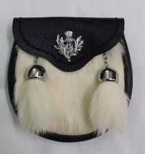Kids Kilt Sporran White Rabbit