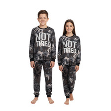Kids Unisex Camo Grey Print
