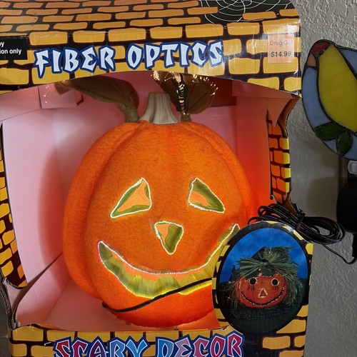 Vintage fiber optic light - vintage, up
