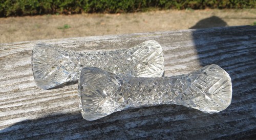 Pair victorian cut finish - pair, of