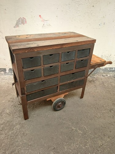 Vintage wooden and metal - vintage,