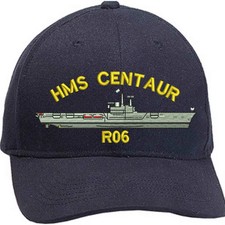 HMS Centaur Embroidered Baseball Caps