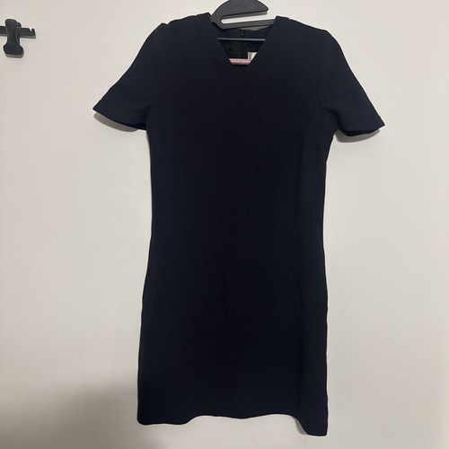 Goat navy wool - wool, lined