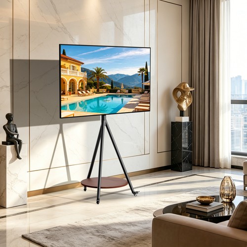 Corner rolling stand tripod - corner, tv