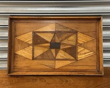 Vintage Wooden Marquetry
