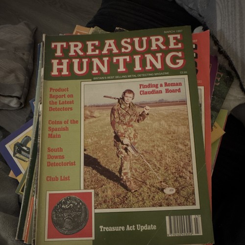 Treasure hunting magazine - treasure,