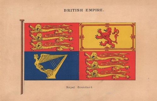 British empire flags - flags., royal