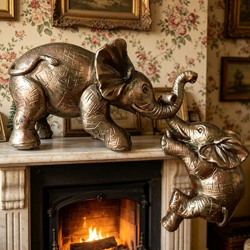 Nordic resin elephant - nordic,