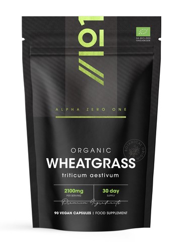 Alpha01 organic wheatgrass - alpha01,