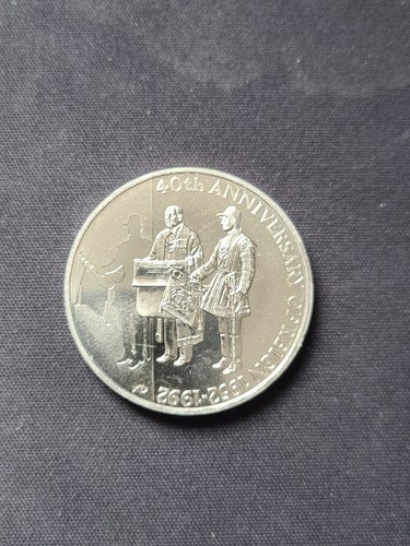 Falkland islands pence coin - 50,