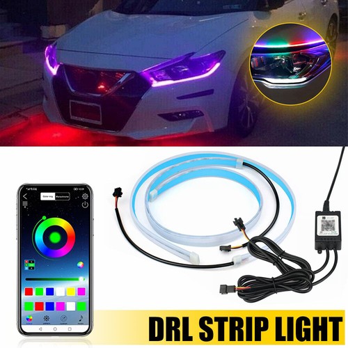 60cm rgb headlight tube led - rgb,