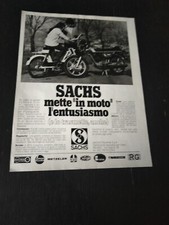 1978 SACHS ROAD K 125S MOPED MOPED MOTORCYCLE ADVERTISING VINTAGE