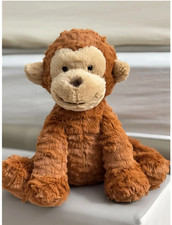 Jellycat 23cm Fuddlewuddle Monkey Plush Doll Brand New & 100% Genuine