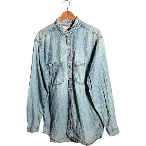 Levi denim shirt men size - levi's,