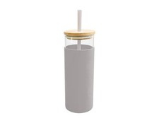 Glass water bottle - glass,
