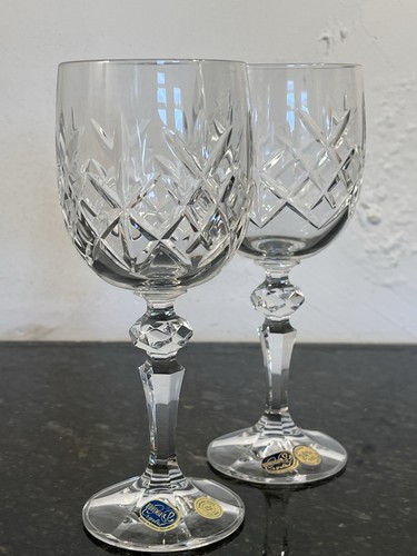 Bohemia crystal wine glasses - bohemia,