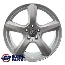 Mercedes W218 Silver Wheel Alloy Rim 18" 8,5J ET:34 5-Spoke A2184010102 
