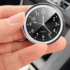 Car Dashboard Clock - Mini Tiny Analog Clock Watch for Vehicle Stick On Clock