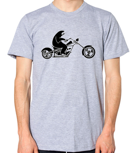 Sloth riding motorbike - sloth,