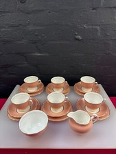 6 x Colclough Harlequin Salmon