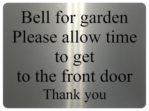 1910 bell for garden please - bell,