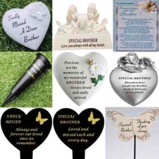 Brother Grave Memorial Plaque