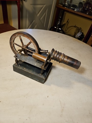Antique steam engine stirling - antique,