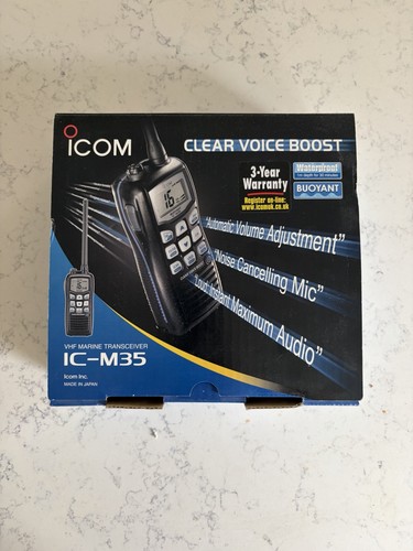 Icom m35 buoyant vhf - icom,