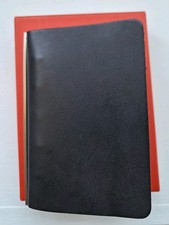 PLOTTER 5015- 5-Ring Leather Binder Bridle Mini 5 Black